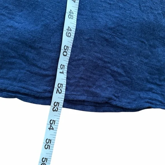 FAHERTY Coast To Coast Midi Dress in Navy - Excellent Pre-Owned Condition, Large - Picture 15 of 16